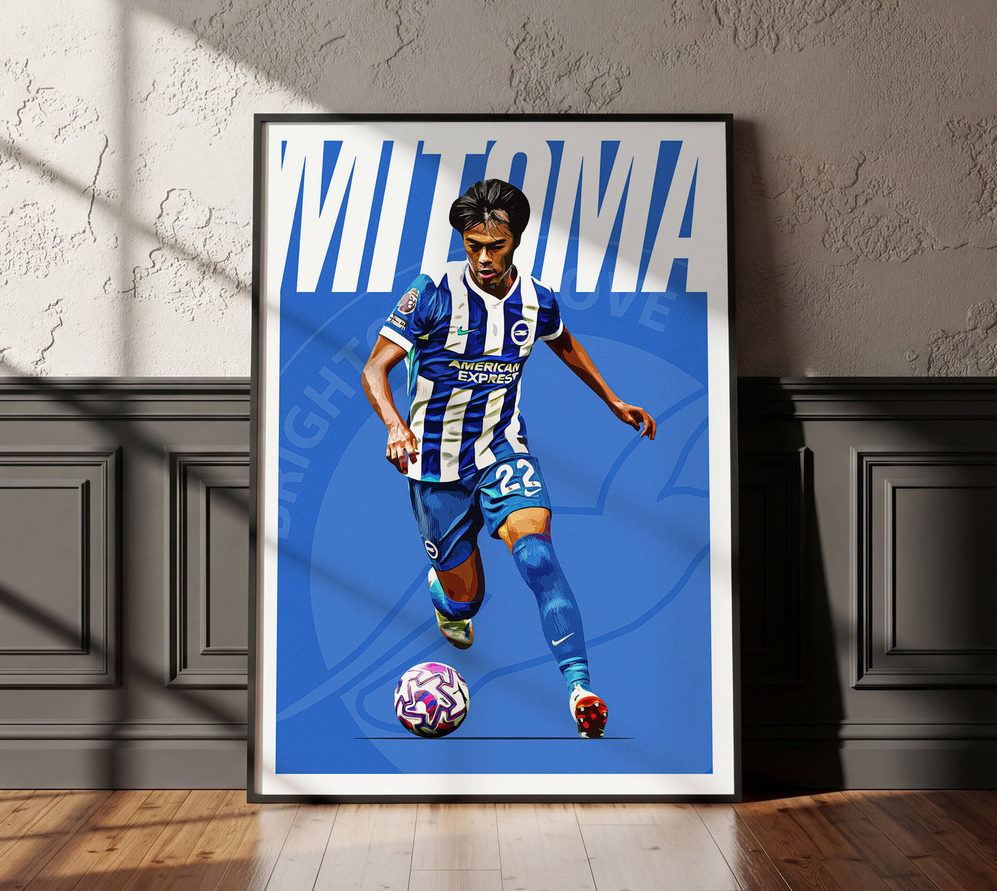 Kaoru Mitoma 25/26 4K (Home) Poster