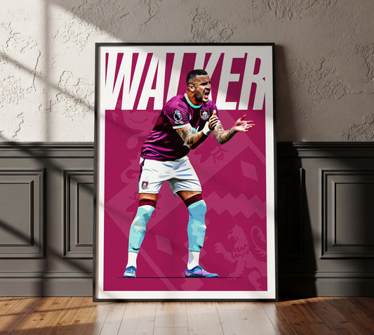 Kyle Walker 25/26 4K (Home) Poster