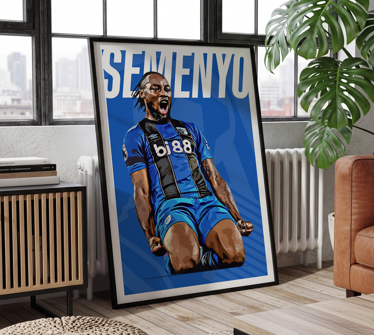 Antoine Semenyo 25/26 4K (Away) Poster