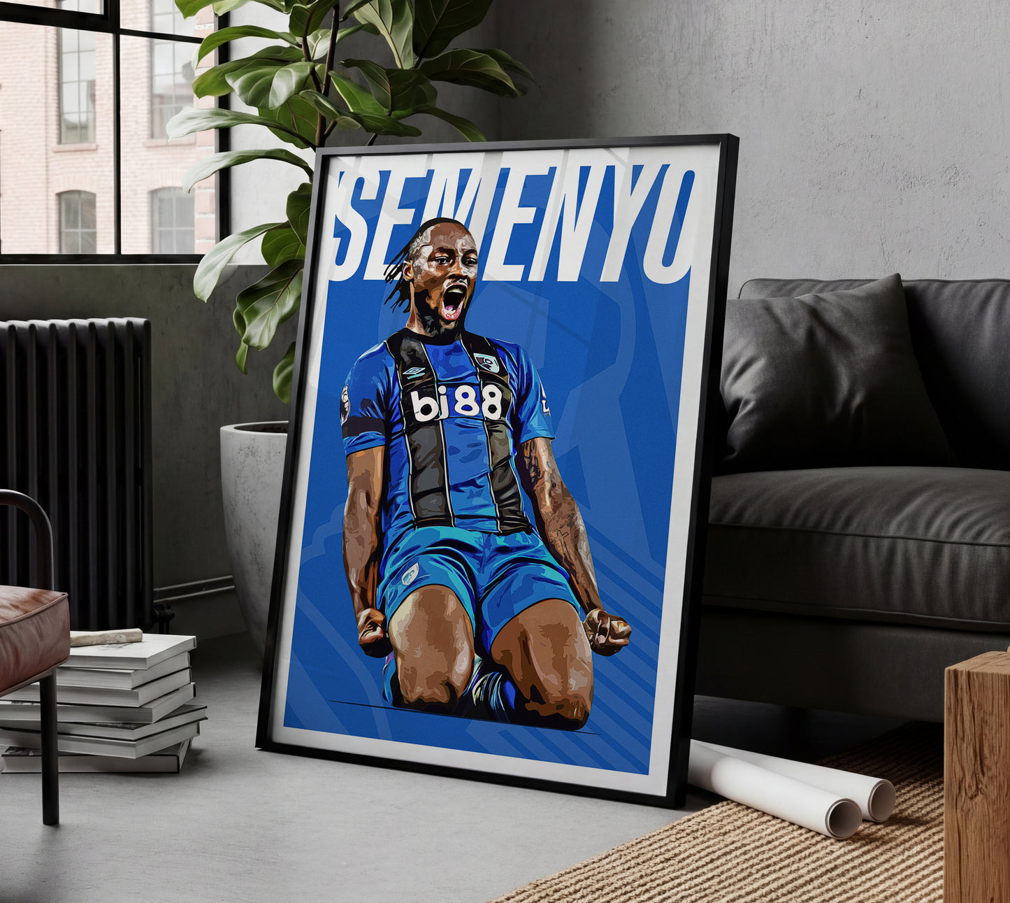 Antoine Semenyo 25/26 4K (Away) Poster
