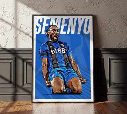 Antoine Semenyo 25/26 4K (Away) Poster
