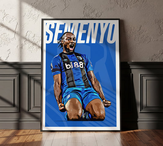 Antoine Semenyo 25/26 4K (Away) Poster