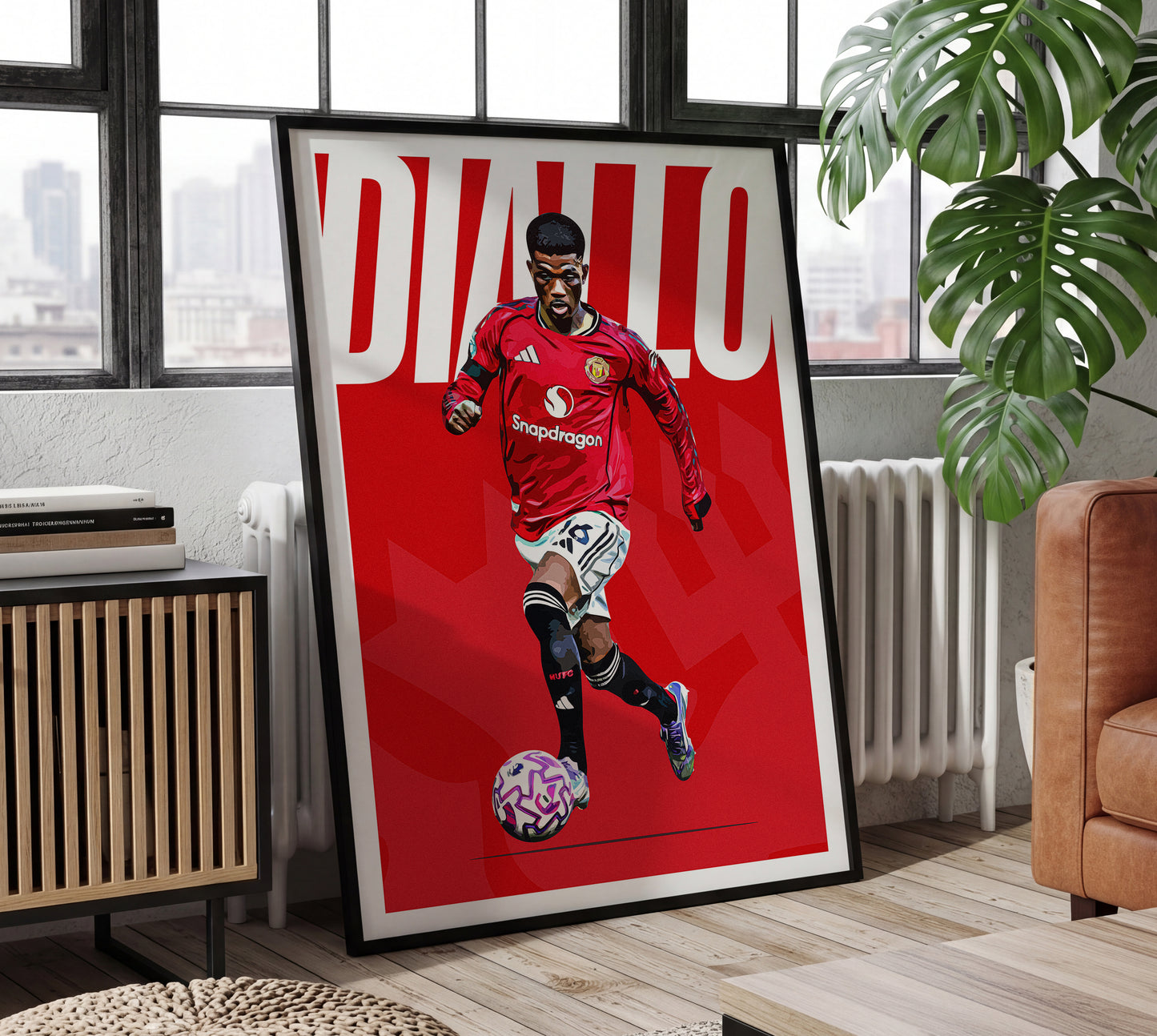 Amad Diallo 25/26 4K (Home) Poster