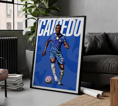 Moises Caicedo 25/26 4K (Home) Poster