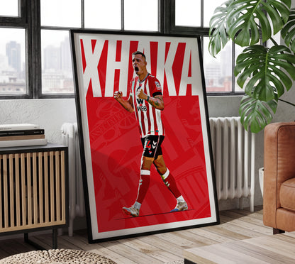 Granit Xhaka 25/26 4K (Home) Poster