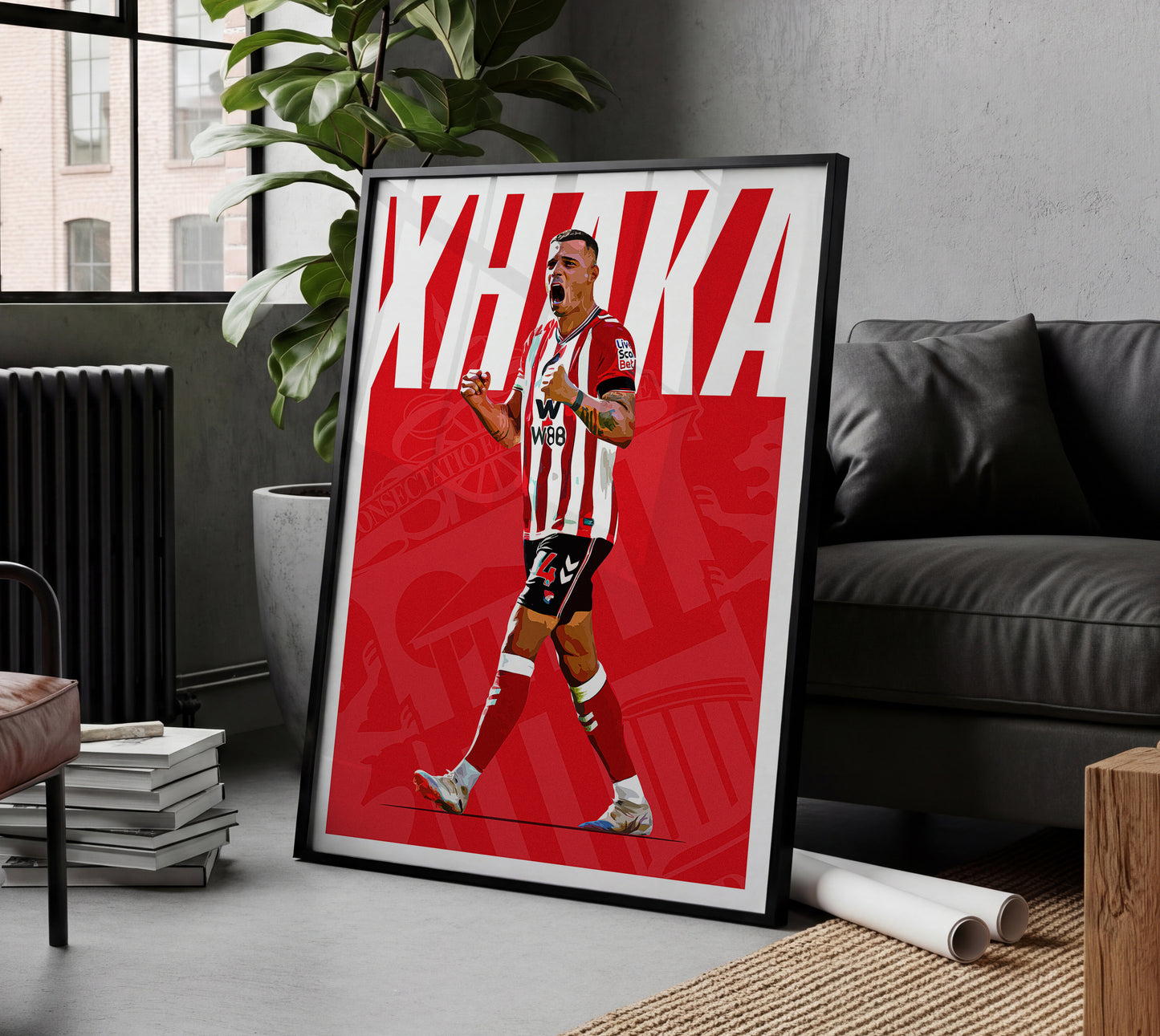 Granit Xhaka 25/26 4K (Home) Poster