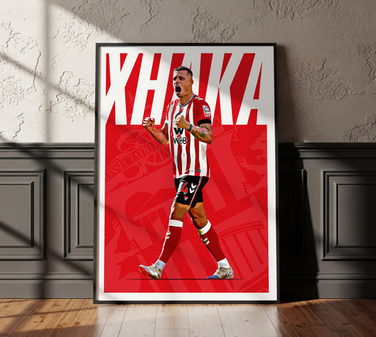 Granit Xhaka 25/26 4K (Home) Poster