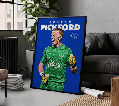 Jordan Pickford 4K Poster