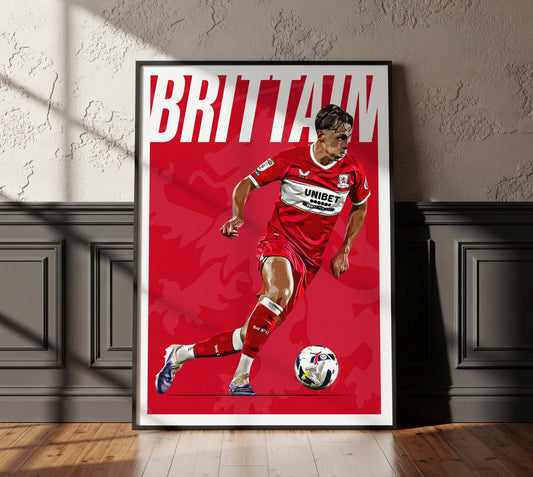 Callum Brittain 25/26 4K (Home) Poster
