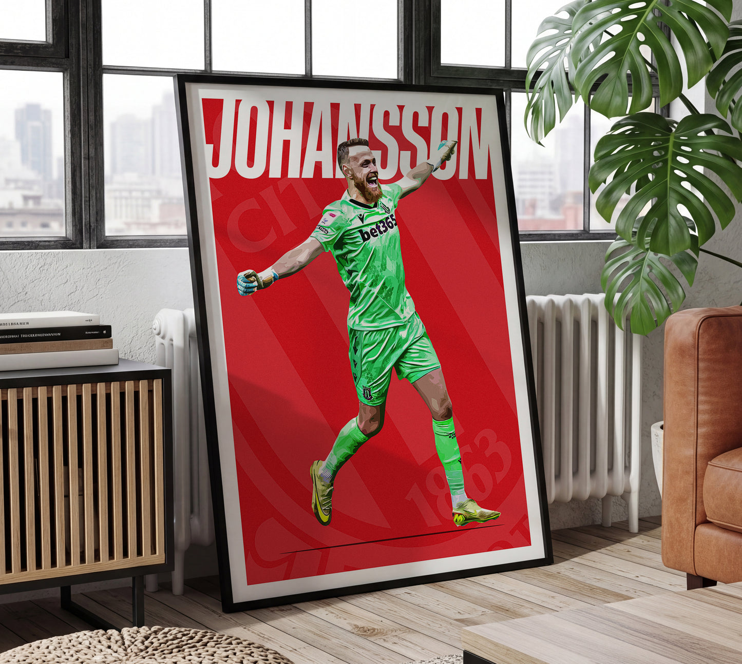 Viktor Johansson 25/26 4K (Home) Poster