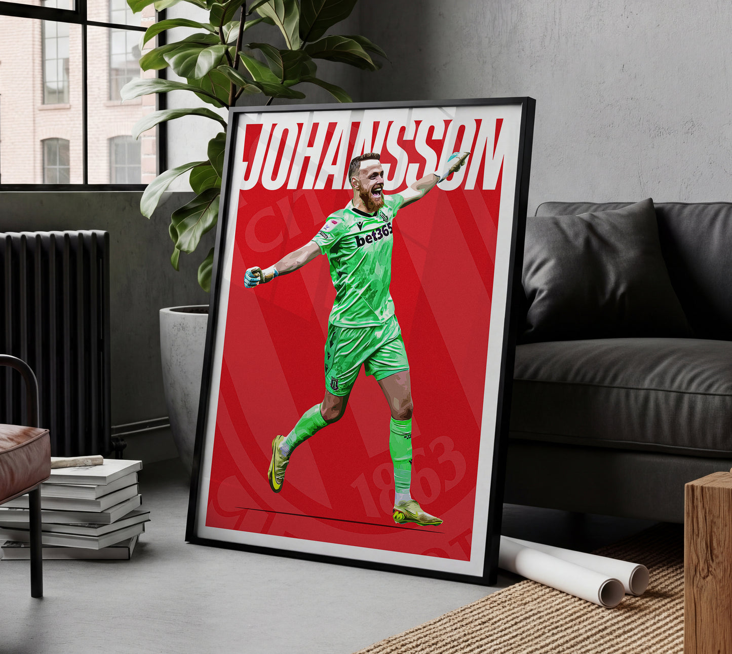 Viktor Johansson 25/26 4K (Home) Poster
