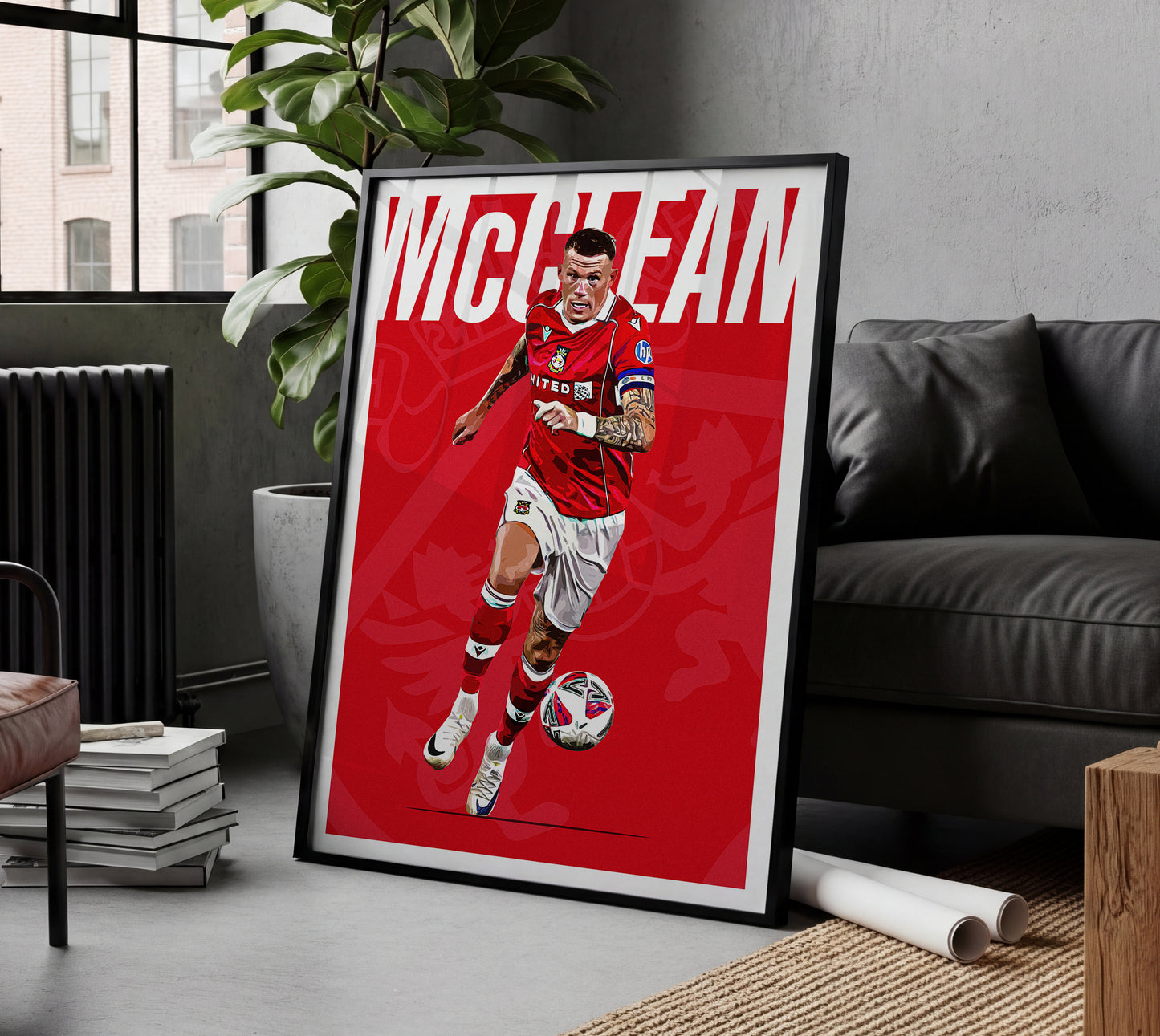 James McClean 25/26 4K (Home) Poster