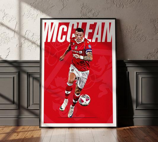 James McClean 25/26 4K (Home) Poster
