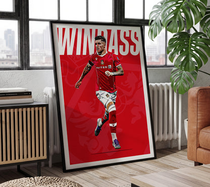 Josh Windass 25/26 4K (Home) Poster