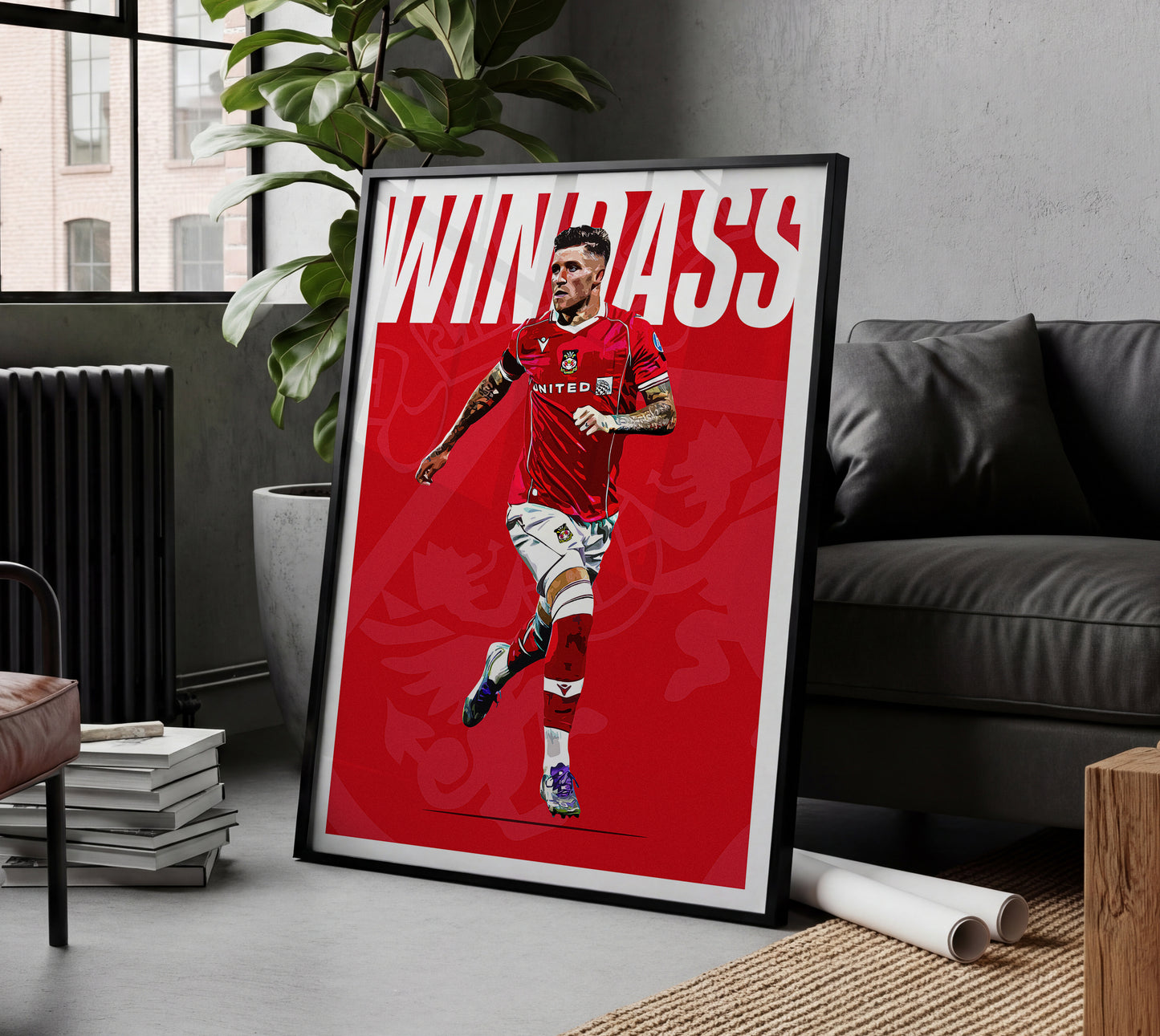 Josh Windass 25/26 4K (Home) Poster