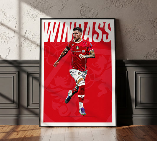 Josh Windass 25/26 4K (Home) Poster