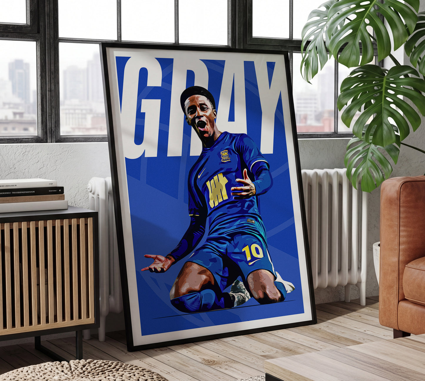 Demarai Gray 25/26 4K (Home) Poster