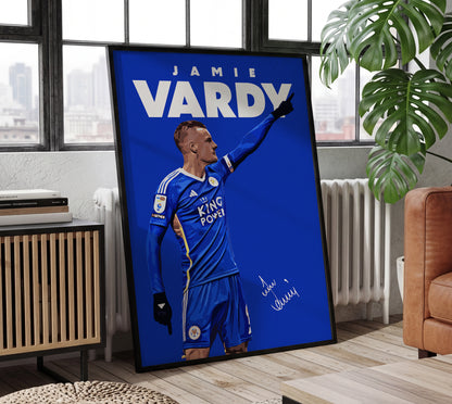 Jamie Vardy 4K Poster