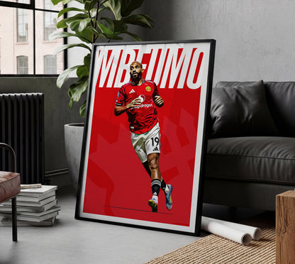 Bryan Mbeumo 25/26 4K (Home) Poster