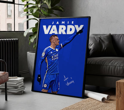 Jamie Vardy 4K Poster