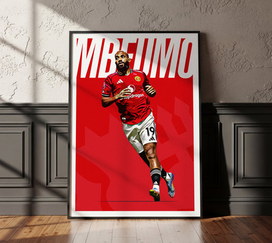 Bryan Mbeumo 25/26 4K (Home) Poster