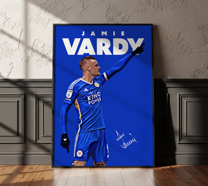 Jamie Vardy 4K Poster