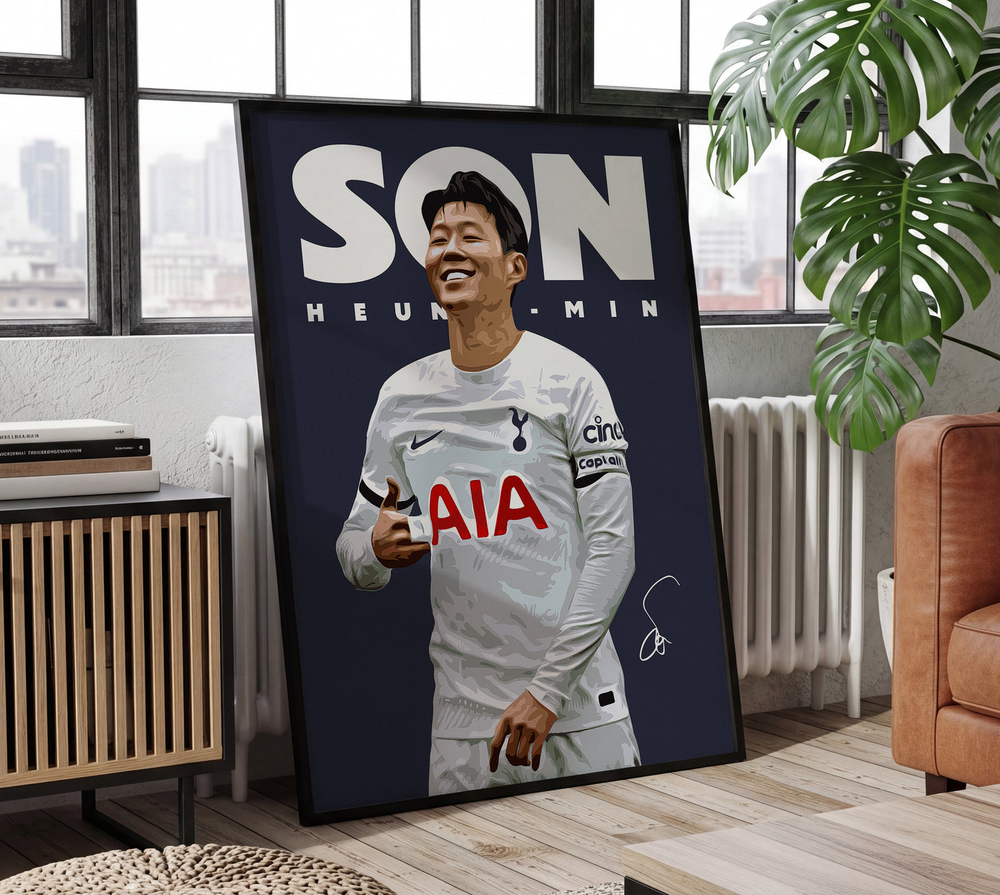 Son Heung-Min 4K Poster