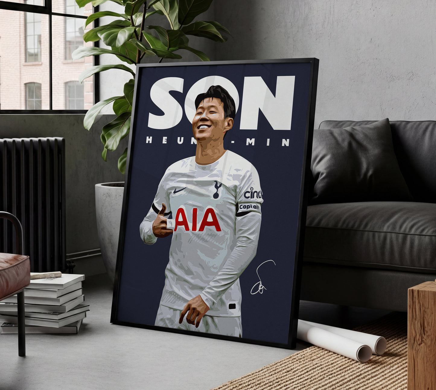 Son Heung-Min 4K Poster