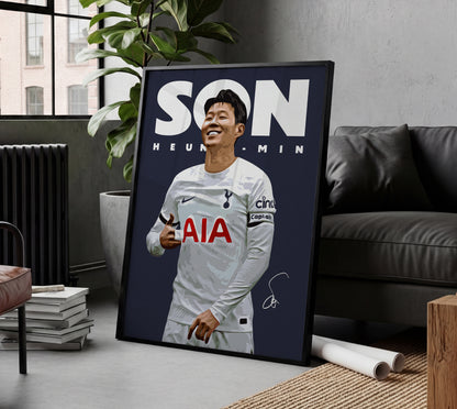 Son Heung-Min 4K Poster