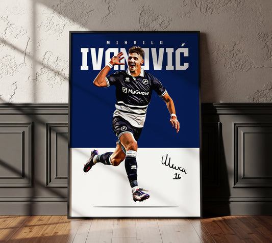 Mihailo Ivanovic 24/25 4K Poster