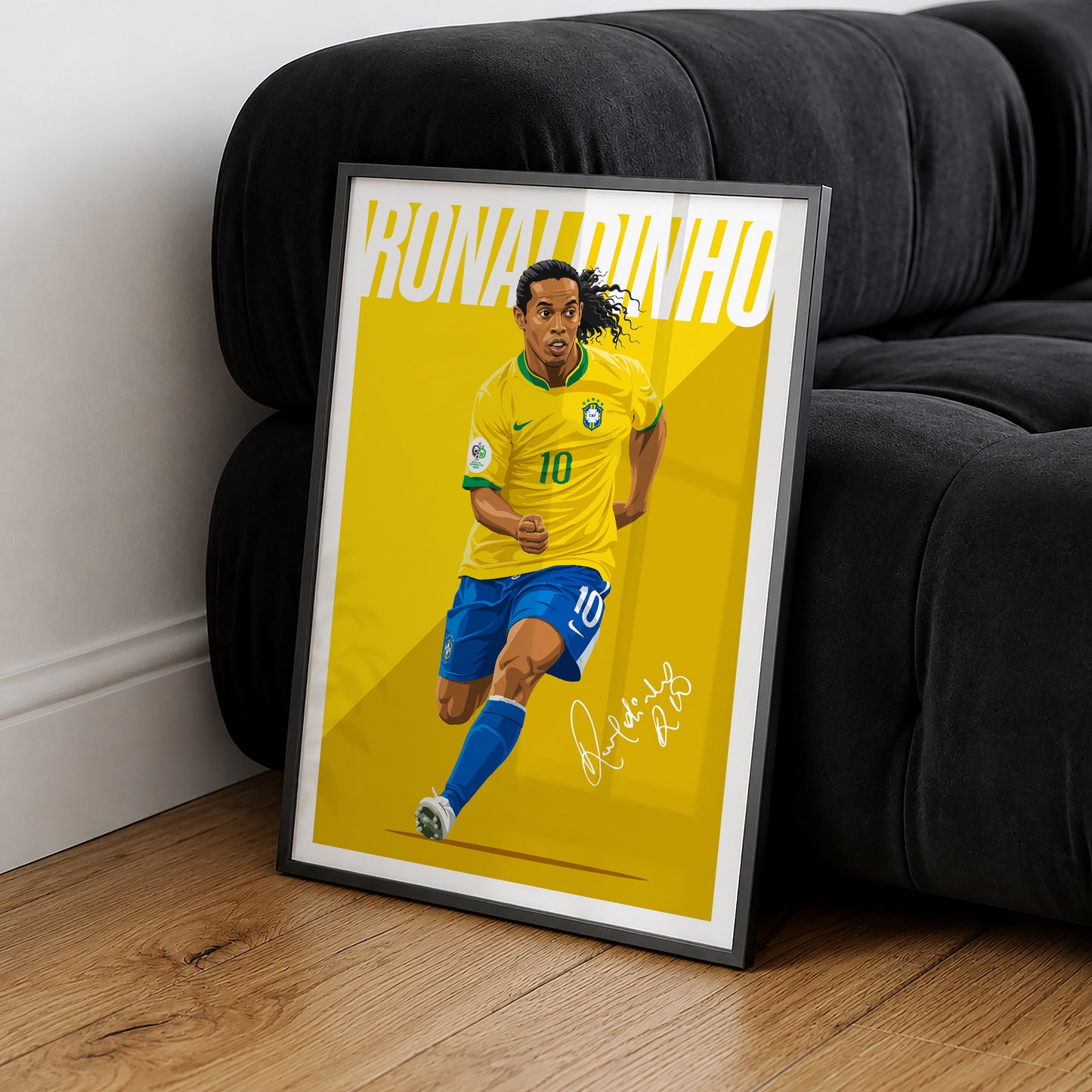 Ronaldinho (Brazil) 2006 Poster