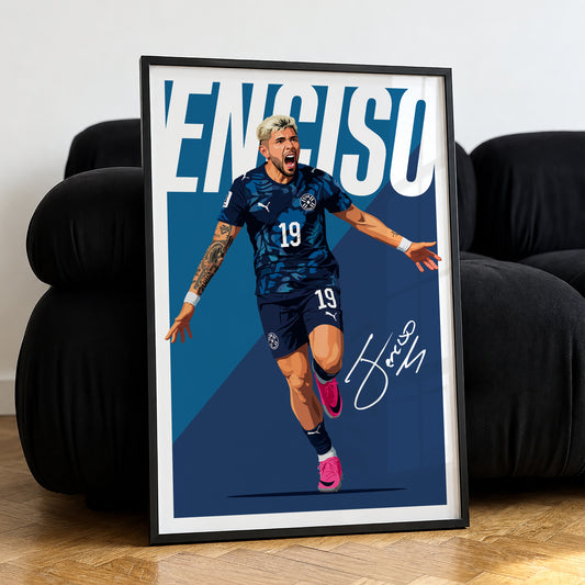 Julio Enciso (Paraguay) Poster