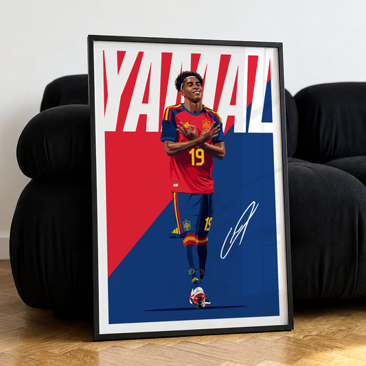 Lamine Yamal (Spain) Poster
