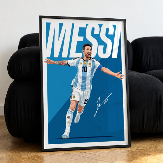 Lionel Messi (Argentina) Poster