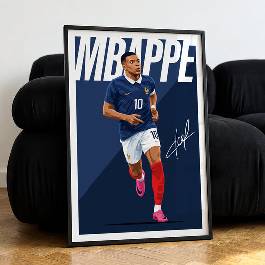 Kylian Mbappe (France) Poster