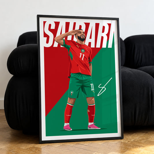 Ismael Saibari (Morocco) Poster