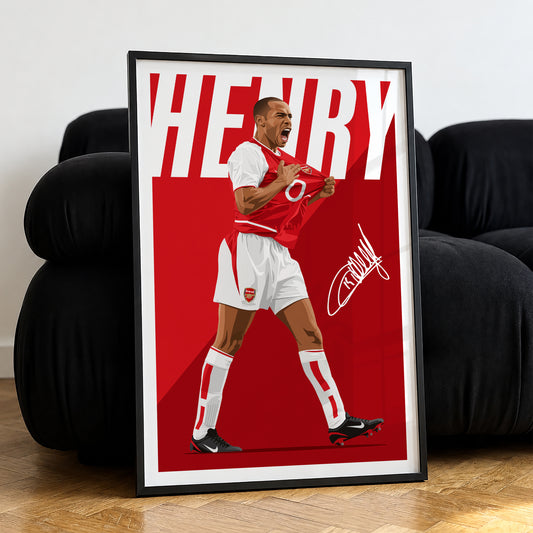 Thierry Henry Poster