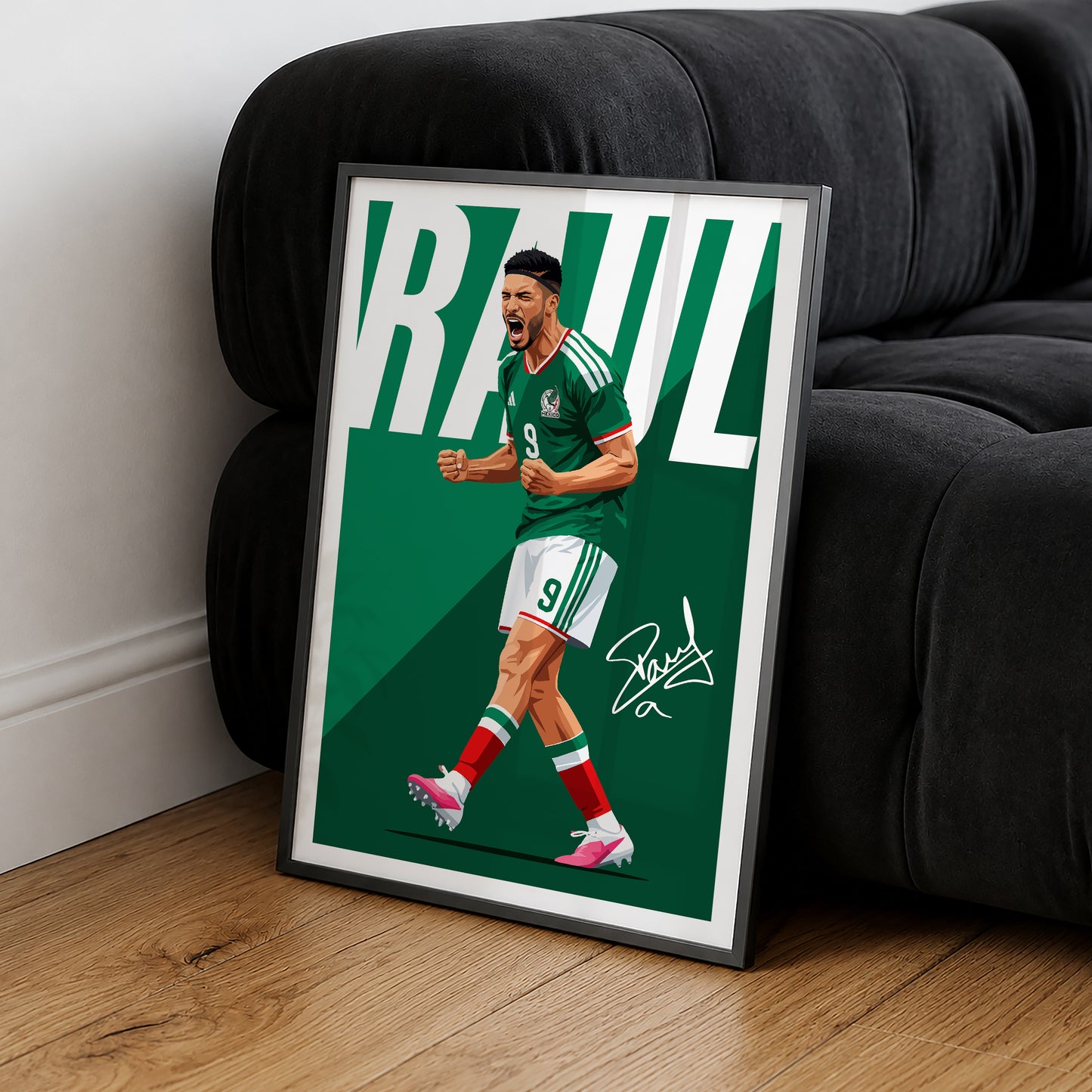 Raul Jimenez (Mexico) Poster