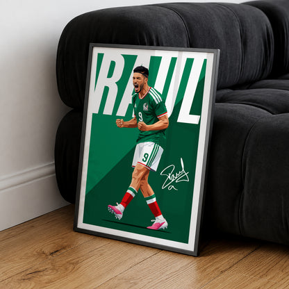 Raul Jimenez (Mexico) Poster