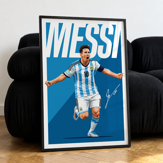 Lionel Messi (Argentina) 2022 Poster