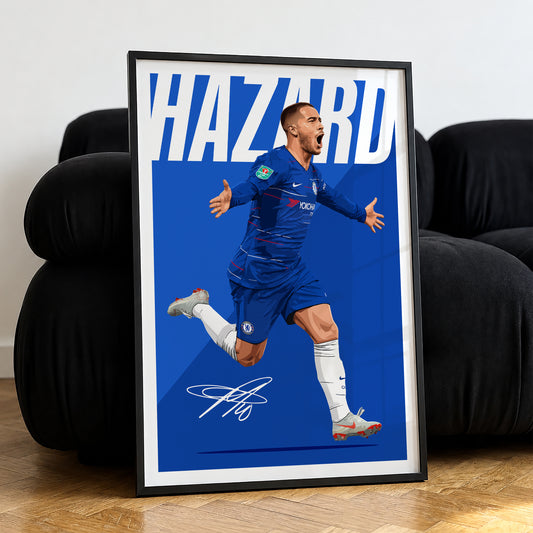Eden Hazard Poster