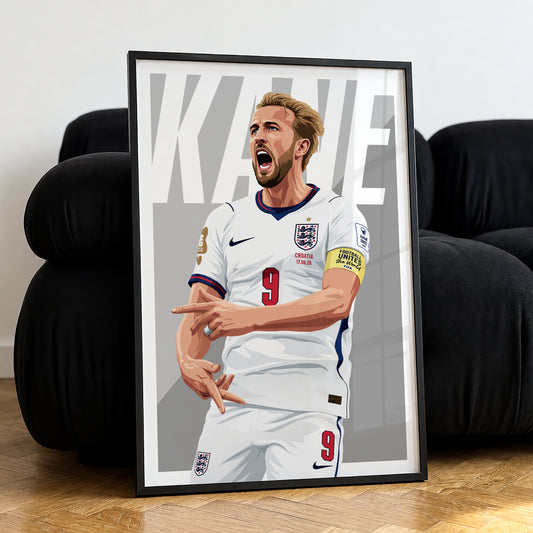 Harry Kane (England) Poster