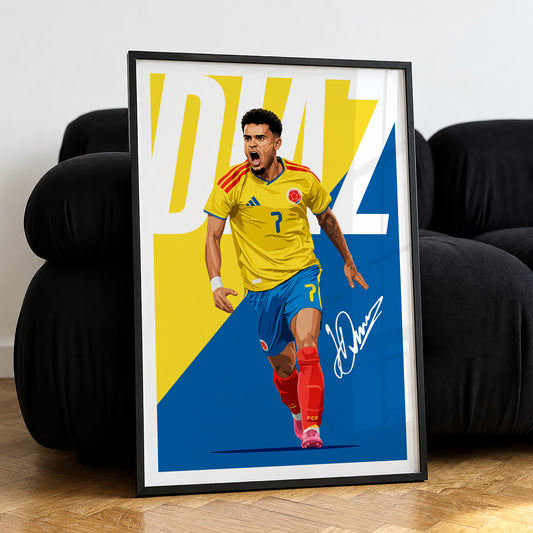 Luis Diaz (Colombia) Poster