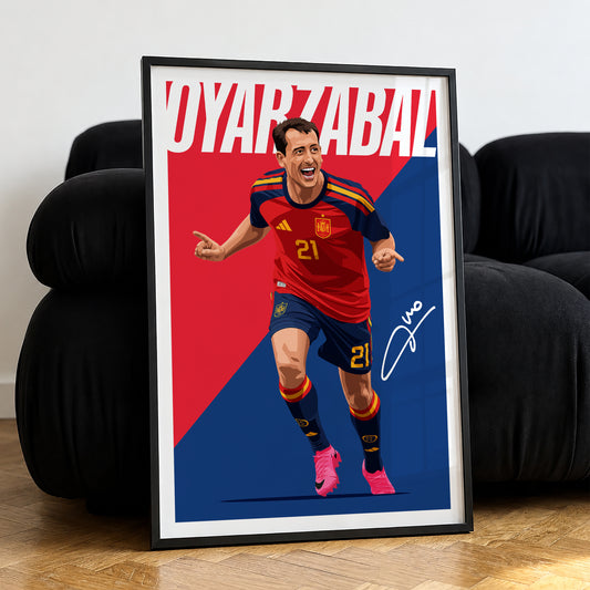 Mikel Oyarzabal (Spain) Poster