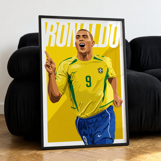 Ronaldo (Brazil) 2002 Poster