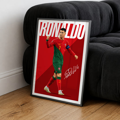 Cristiano Ronaldo (Portugal) 2022 Poster