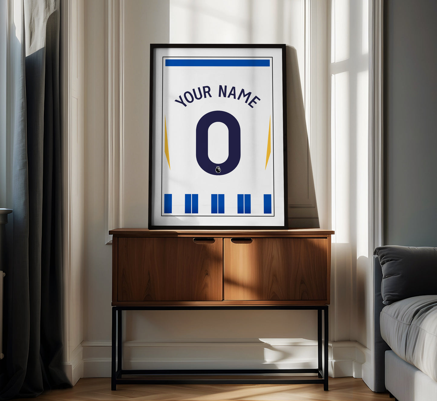 Brighton Shirt 24/25 Customisable Poster