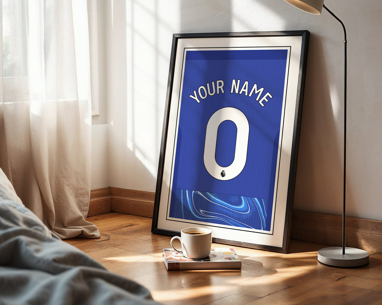 Chelsea Shirt 24/25 Customisable Poster