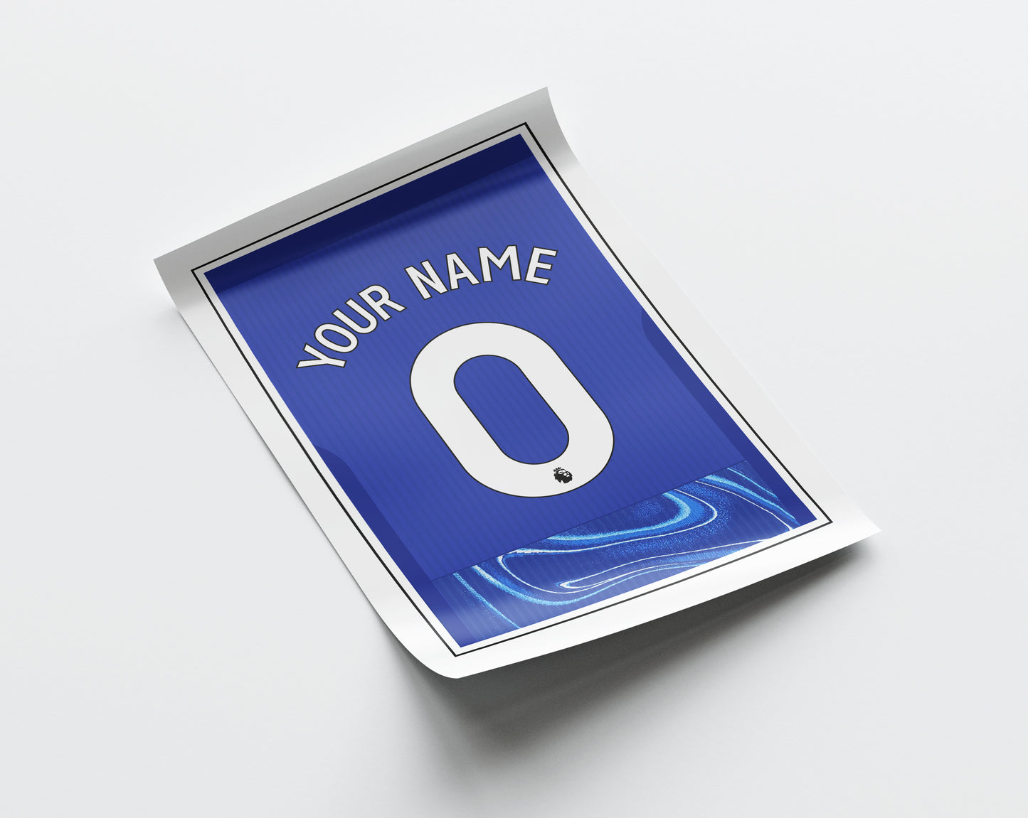 Chelsea Shirt 24/25 Customisable Poster