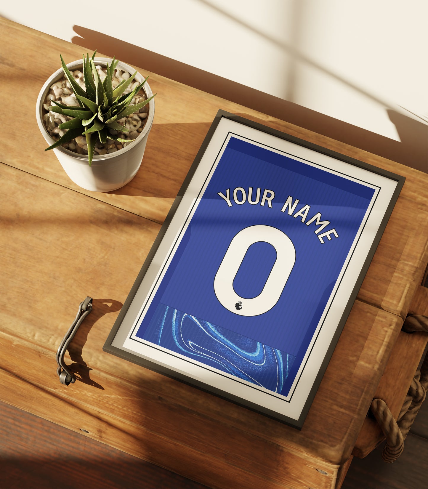 Chelsea Shirt 24/25 Customisable Poster